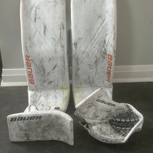32" 2023 Bauer Hyperlite 2 Regular Goalie Full Set (Used)