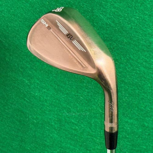 Titleist Vokey SM9 Brushed Steel 58-12D 58 Lob Wedge Vokey Design Wedge Flex