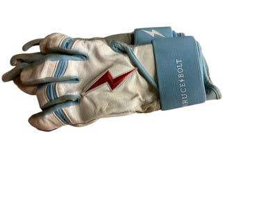 Used BB/SB Batting Gloves White LG 11846-S000099023