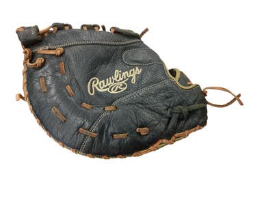 Used Rawlings RENEGADE BB/SB Glove RH Throw Black 13" 11846-S000099001