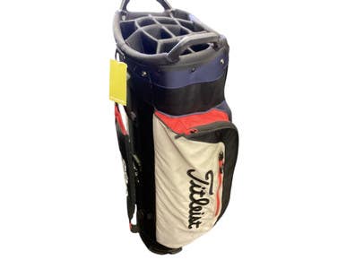 Used Titleist 14 WAY CART BAG Mens Cart Bag White 11846-S000098971