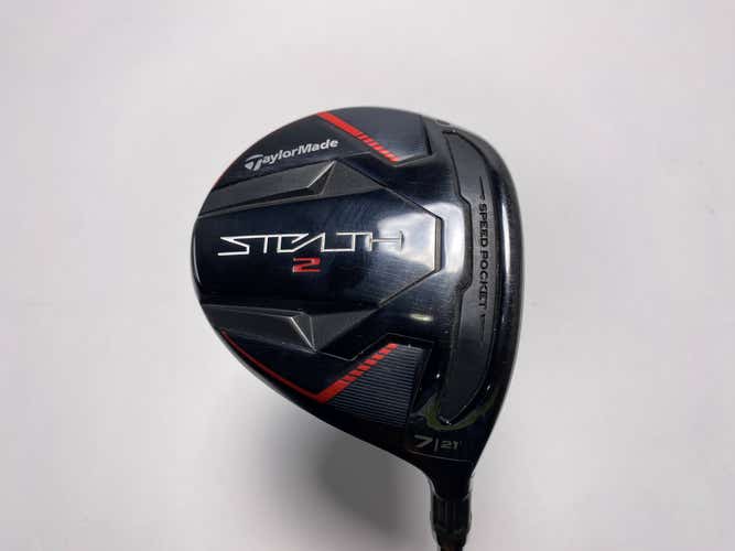 TaylorMade Stealth 2 7 Fairway Wood 21* Fujikura Ventus Red TR 5-A Senior RH