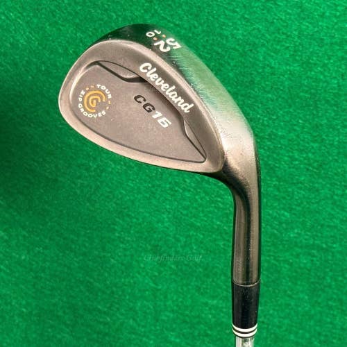Cleveland CG16 Tour Zip Grooves Black 52-10 52 Gap Wedge Stepped Wedge Flex