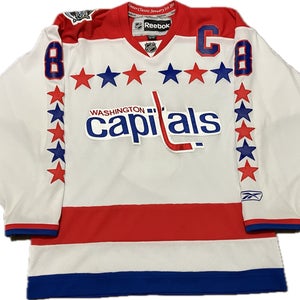 Washington Capitals Alex Ovechkin 2011 Winter Classic Reebok NHL Hockey Jersey Size M