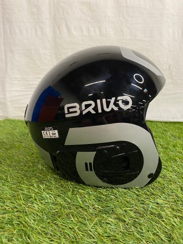 Black Small Briko Vulcano FIS Helmet (New) FIS Legal