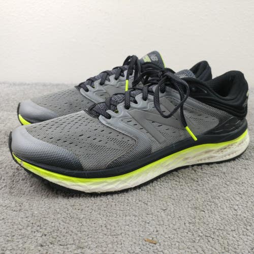 New Balance Fresh Foam 1080v8 Running Shoes Mens Size 12 Athletic Sneakers Gray