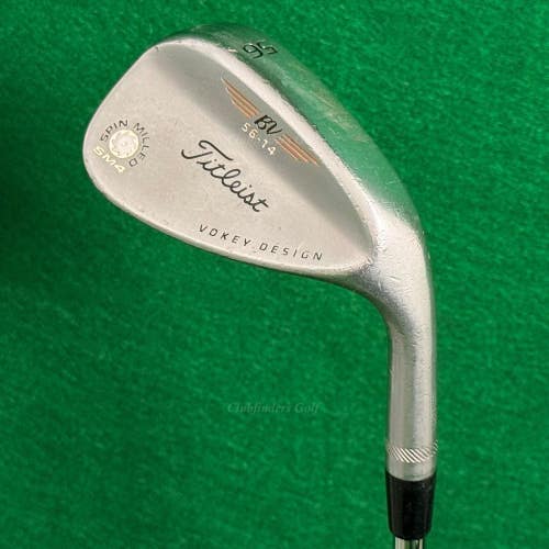 Titleist Vokey SM4 Chrome 56-14 56 Sand Wedge Vokey Design Steel Wedge Flex
