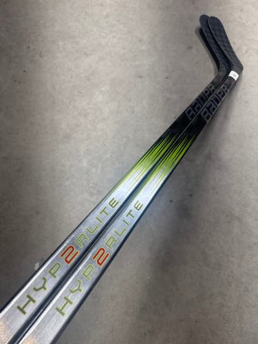 2 PACK P92 87 Flex Senior Bauer Vapor Hyperlite 2 Left Hand Hockey Stick Pro Stock NHL (New)