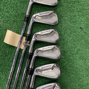 Men's TaylorMade P750 Tour Proto Left Handed Iron Set| 4-9 | Stiff Flex Steel Shaft