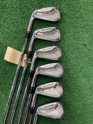 Men's TaylorMade P750 Tour Proto Iron Set Left Hand Stiff Flex Steel Shaft (Used)