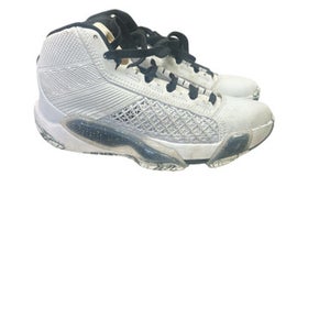 Used Jordan DZ3499-107 Basketball Shoes M White And Grey Junior 04.5 11862-S000092168