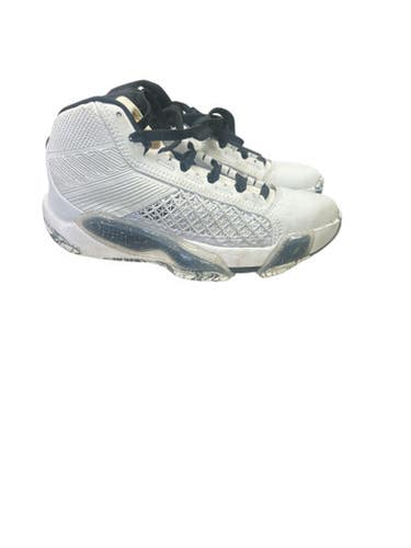 Used Jordan DZ3499-107 Basketball Shoes M White And Grey Junior 04.5 11862-S000092168