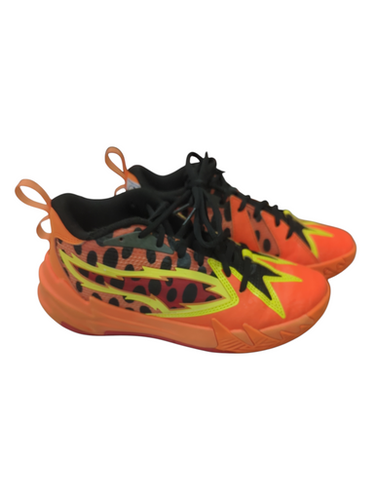 Used Puma 309865-02 Basketball Shoes Y Orange Junior 04.5 11862-S000092157
