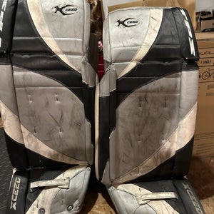 34" 2004 TPS Xceed 2 Goalie Leg Pads (Used)