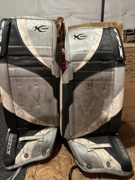 34" 2004 TPS Xceed 2 Goalie Leg Pads (Used)
