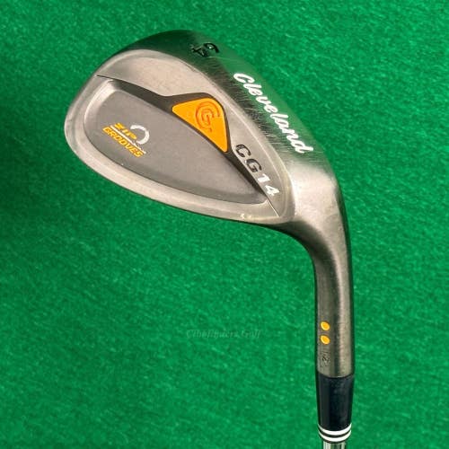 Cleveland CG14 Zip Grooves Black 64-12 64 Lob Wedge Cleveland Traction Wedge