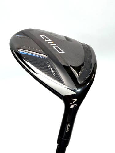 TaylorMade Qi10 7 Wood 21 Ventus Black TR 6-S 65g Stiff Flex Fairway Wood