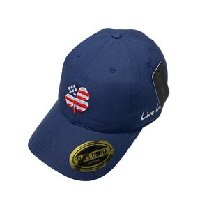 NEW Black Clover Live Lucky USA Cloud 2 Navy Adjustable Golf Hat/Cap