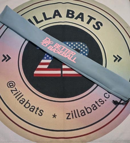 Better Baseball Grey Bat Protector Bat sleeve Rash Protection Bag Softball