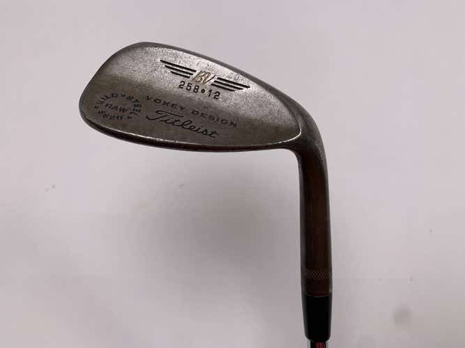 Titleist Vokey Raw Lob Wedge LW 58* 12 DG Wedge Steel Mens RH