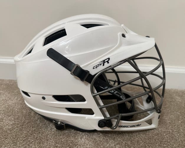 Cascade CPV-R Lacrosse Helmet M/L White