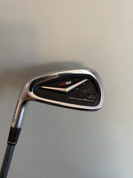 Taylormade R9 6-Iron Motore 65g Regular Flex Lefty 37.5 NICE