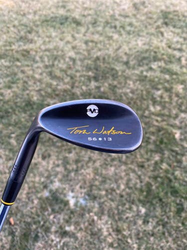 Adams Tom Watson PVD Sand Wedge 56 / 13 Factory Wedge Flex Lefty 35.25 NICE