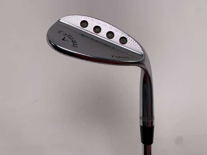 Callaway Mack Daddy 4 Chrome Lob Wedge LW 58* 12 Bounce DG S200 Stiff Mens RH