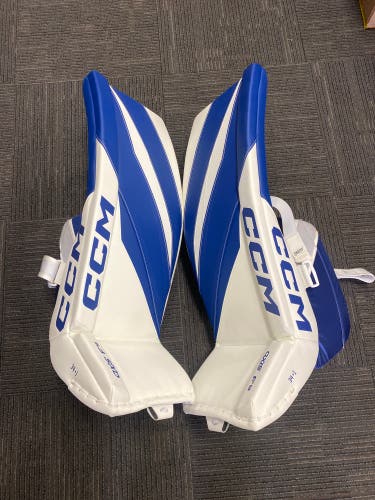 34" CCM Axis F9 Goalie Leg Pads (New)
