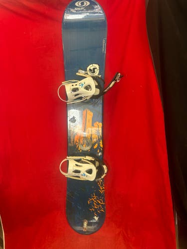 Salomon Fortress Snowboard All Mountain With Bindings Directional Twin 165 cm (Used)