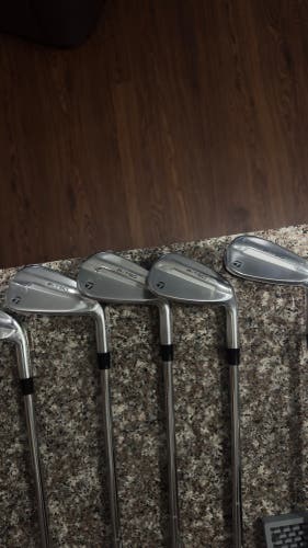 Men's 2025 TaylorMade P-790 Right Handed Iron Set Stiff Flex Steel Shaft (New)