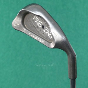 Ping Zing Stainless Black Dot Single 1 Iron Karsten KT-Shaft Steel Stiff