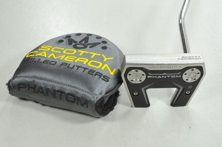 Titleist 2024 Scotty Cameron Phantom 5.5 34" Putter RH Steel with Cover # 208817