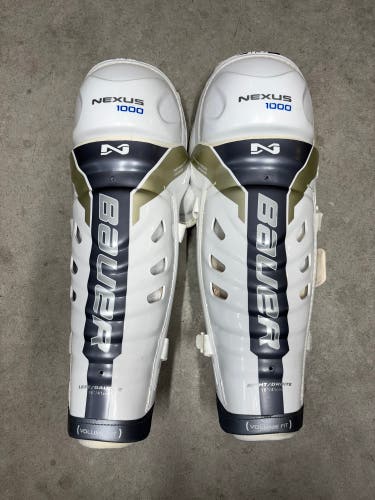 16” Senior Bauer Nexus 1000 Shin Guards (New) Pro Stock