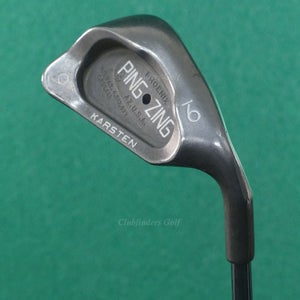Ping Zing Stainless Black Dot Single 9 Iron Karsten JZ Steel Stiff