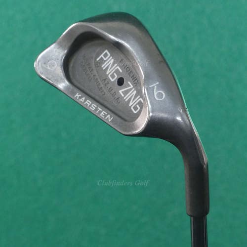 Ping Zing Stainless Black Dot Single 9 Iron Karsten JZ Steel Stiff
