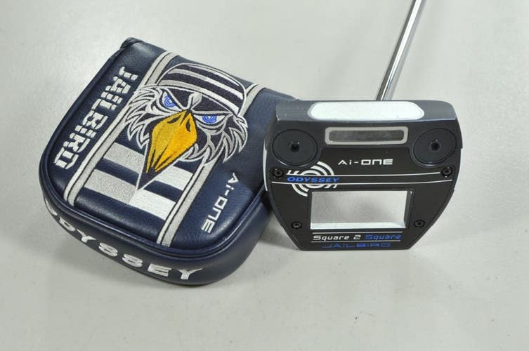 Odyssey Ai-ONE Square 2 Square Jailbird 35" Putter Right Steel # 208749