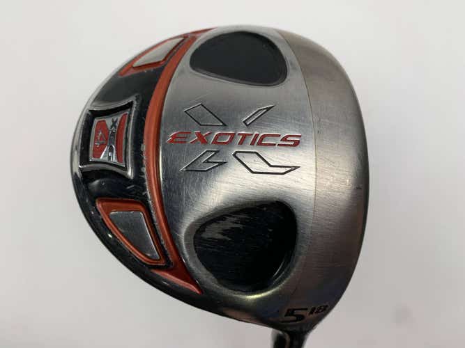 Tour Edge Exotics XCG4 5 Fairway Wood 18* Fujikura Motore Exotics 55g Ladies RH
