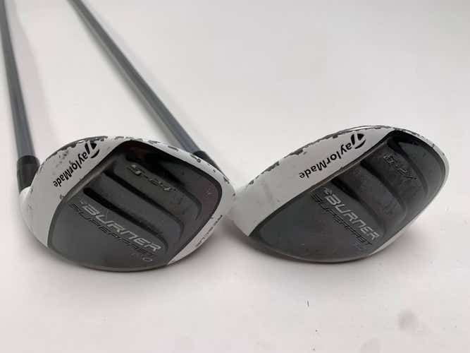 TaylorMade Burner Superfast 2.0 5 & 6 Hybrid Set 24* 27* REAX 50g Ladies RH