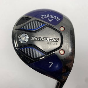 Callaway Big Bertha REVA Womens 7 Fairway Wood 21* RCH 40W Ladies RH