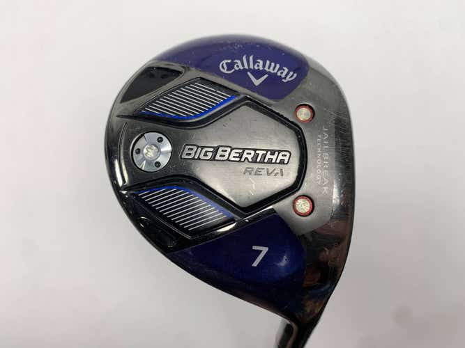 Callaway Big Bertha REVA Womens 7 Fairway Wood 21* RCH 40W Ladies RH