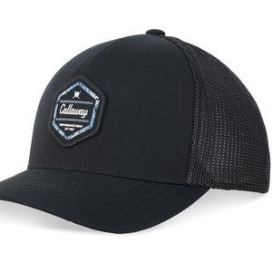 NEW 2026 Callaway Carlsbad Trucker Black Adjustable Snapback Golf Hat/Cap