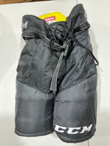 Black Youth Large CCM Tacks 9550 Hockey Pants (Used)