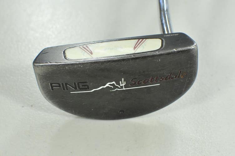 Ping Scottsdale Half Pipe 31.5" Putter Right Black Dot Steel # 208739
