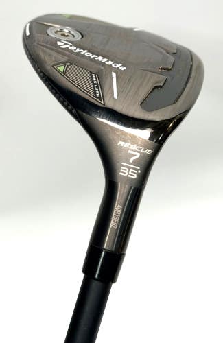 TaylorMade Qi35 7hy Rescue 35 Vanquish 50g Senior Flex Hybrid 38.75"
