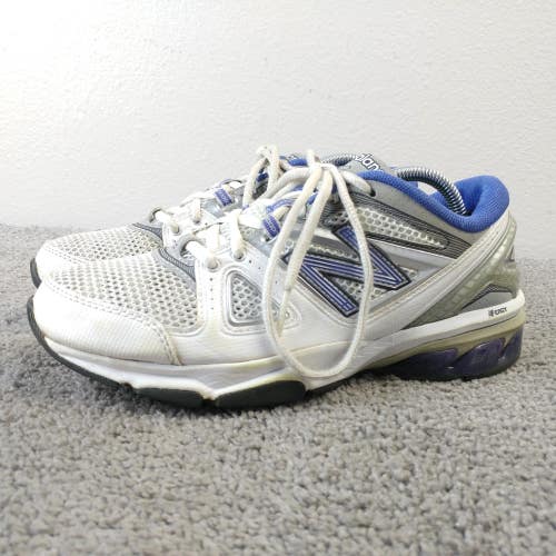 New Balance 1012 Womens Size 7 Athletic Shoes White Purple Low Top Sneakers Used