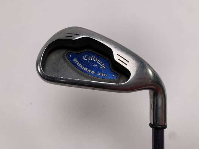Callaway X-16 Single 6 Iron System CW75 85g Firm Graphite Mens RH