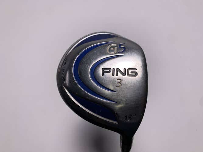 Ping G5 3 Fairway Wood 15* TFC100F Regular Graphite Mens RH