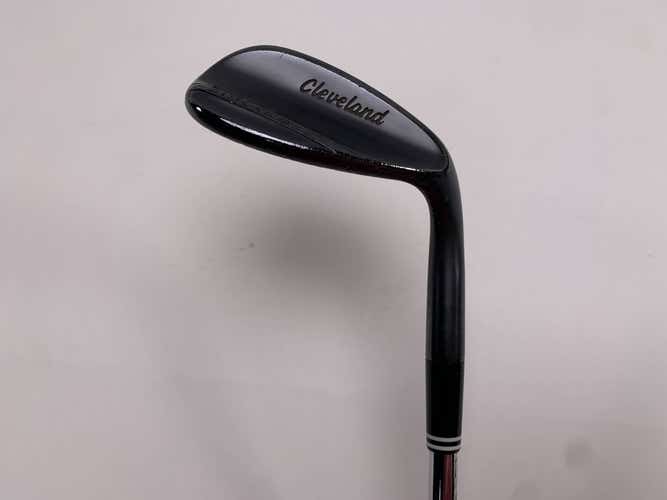 Cleveland RTX ZipCore Black Satin Sand Wedge SW 58* 12 DG Spinner Tour Mens RH