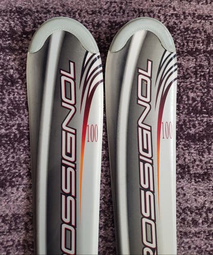 KIDS 100cm ROSSIGNOL EDGE J with ROSSIGNOL COMP J BINDINGS *USED* CLEAN/READY TO USE